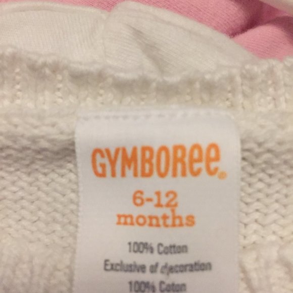 Gymboree Baby Girl's Ear Muff Sweater 6-12 Months - Picture 5 of 5